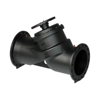 Балансировочный клапан фланцевый, серии KPF-SL, TAFLINE, DN100 PN16, ручной