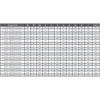 Кран шаровой стандартнопроходной под приварку, серии TL31-W, TAFLINE, DN150 PN25, голый шток